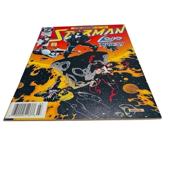 Starman #44 DC Comics 1992 LOBO RULES! Star Shadows: Part Three NM - Picture 3 of 5